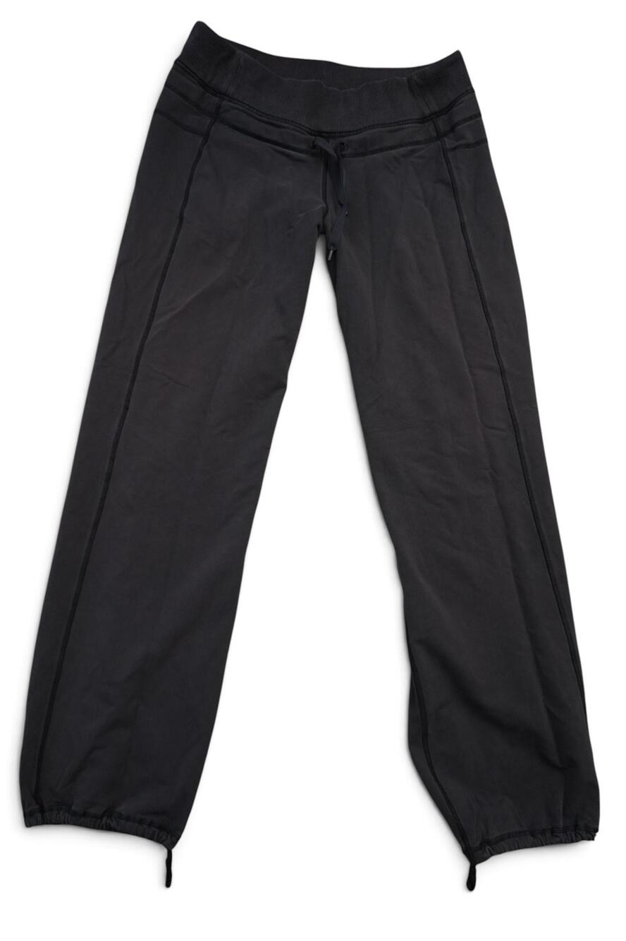 Lululemon Dance Studio Mid Rise Pant Women's Size 8/10 Black Faded Jogger 32x31